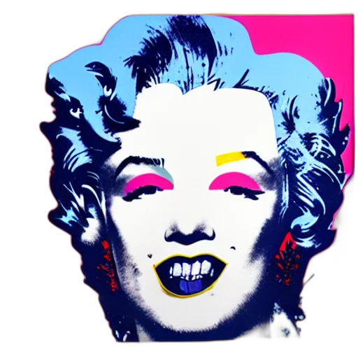 face, vaporwave, cartoon, photorealistic transparent PNG cut-out
