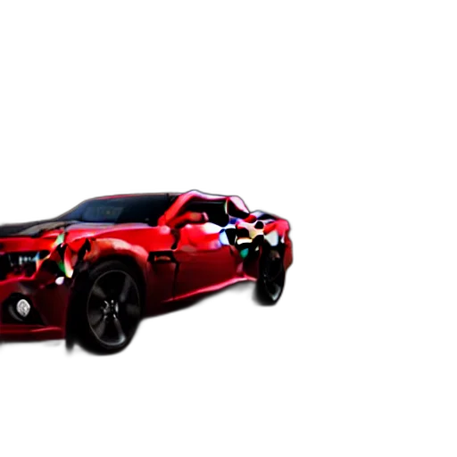 car, weapon, dragon, 3d render transparent PNG cut-out