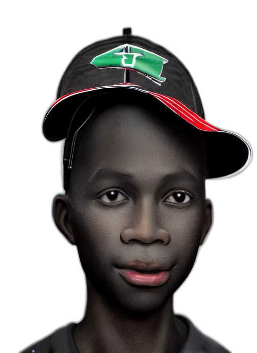 face, hat, mask, photorealistic, 3d render, cartoon, concept art, portrait transparent PNG cut-out