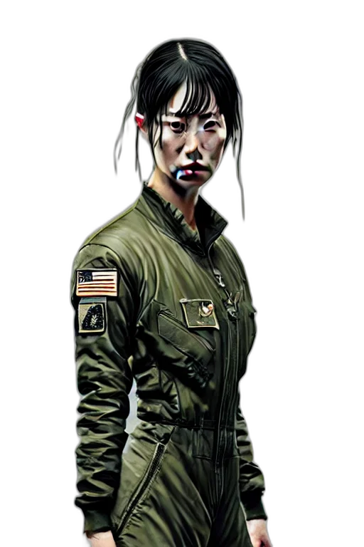 jacket, staff, concept art, comic book art transparent PNG cut-out
