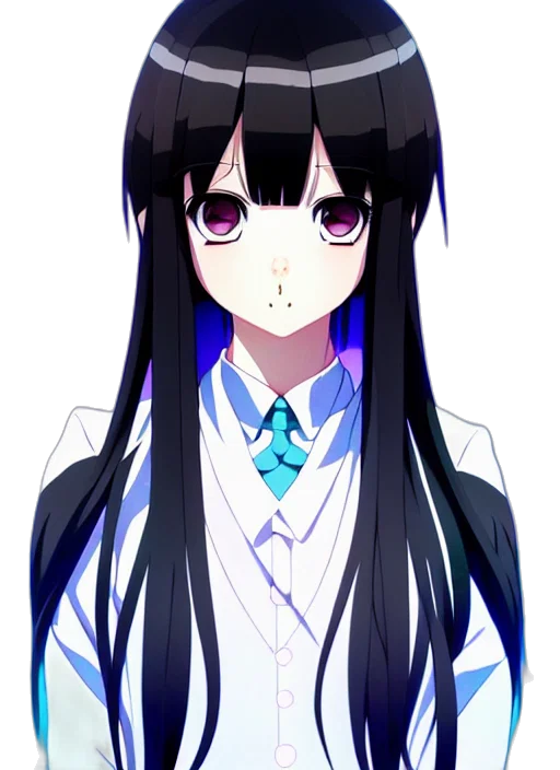 face, staff, dress, mask, anime, pixel art, cartoon, vaporwave transparent PNG cut-out