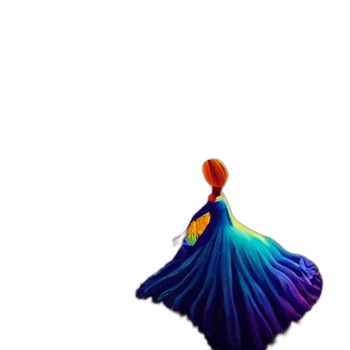 dress, crown, umbrella, flower transparent PNG cut-out