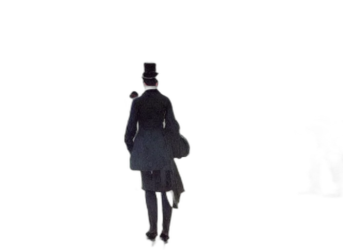 hat, staff, umbrella, jacket transparent PNG cut-out