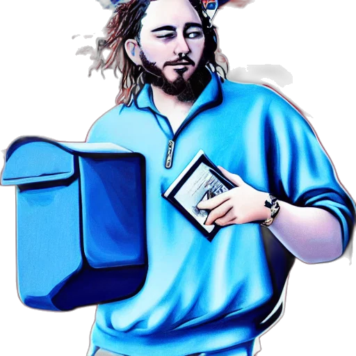 staff, cartoon, vaporwave, concept art transparent PNG cut-out