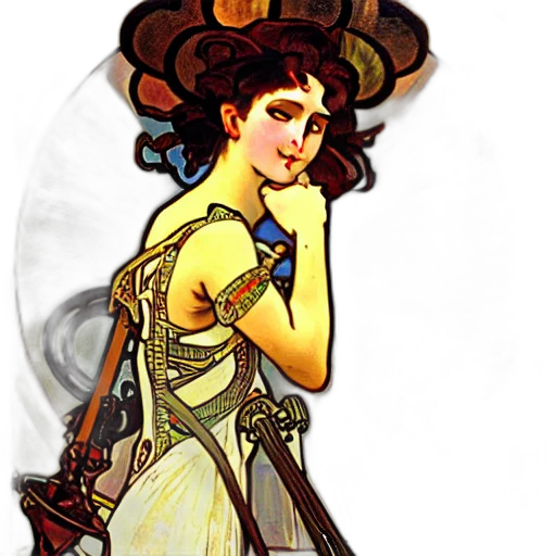 staff, dress, fantasy art, pixel art, concept art, comic book art, golden, earth tones transparent PNG cut-out