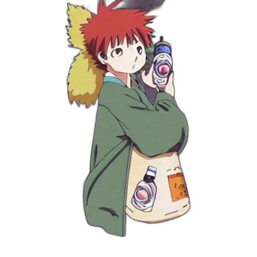 bottle, jacket, food, weapon transparent PNG cut-out