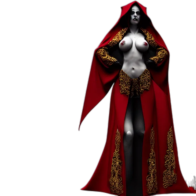 dress, concept art, fantasy art, 3d render transparent PNG cut-out