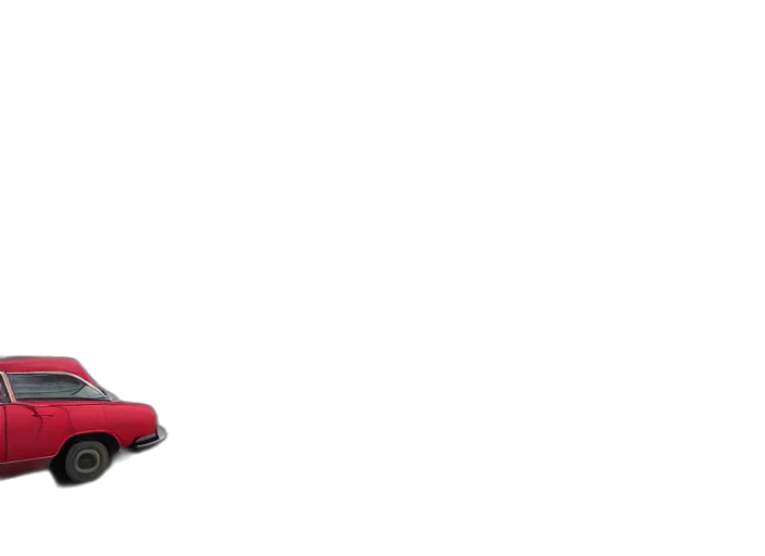 shoes, car, weapon, hat, 3d render, concept art, photorealistic, red transparent PNG cut-out