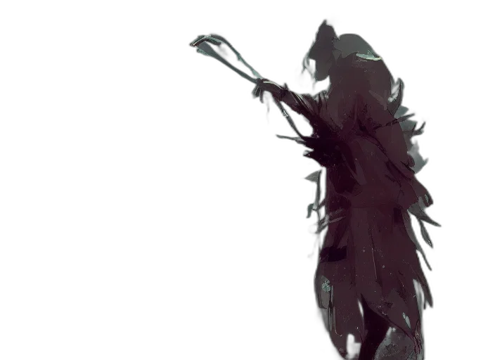 staff, creature, dragon, mask transparent PNG cut-out