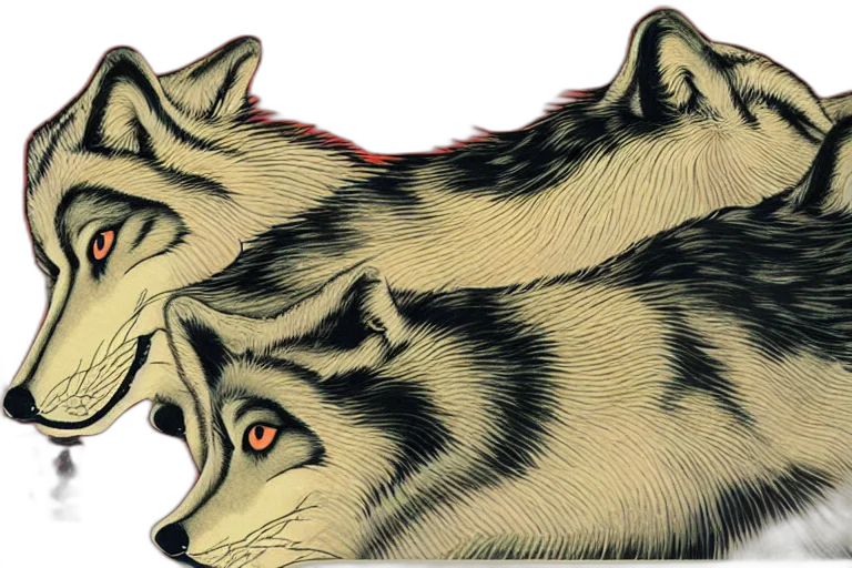 animal, concept art, 3d render, photorealistic transparent PNG cut-out