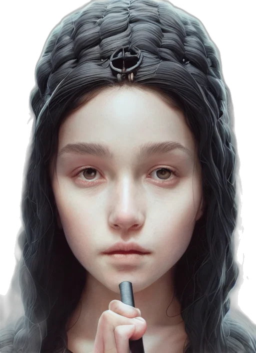 face, crown, jewelry, mask, photorealistic, fantasy art, concept art, oil painting transparent PNG cut-out