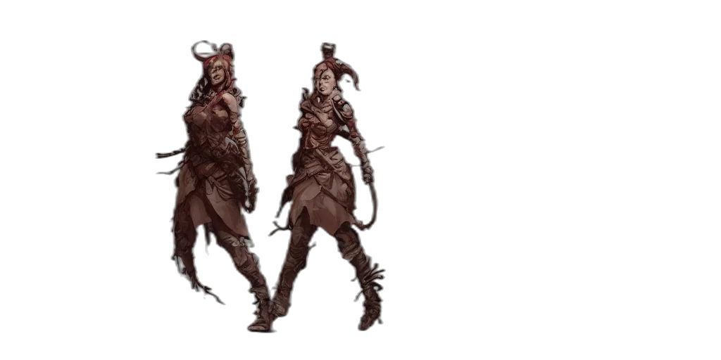 concept art, fantasy art, comic book art, cyberpunk transparent PNG cut-out