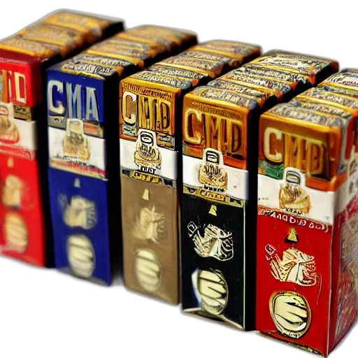 3d render, pack, camel, cigarettes transparent PNG cut-out