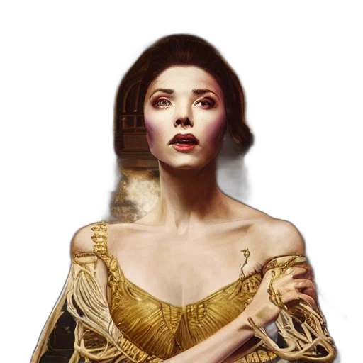 dress, jewelry, crown, mask, fantasy art, photorealistic, concept art, comic book art transparent PNG cut-out