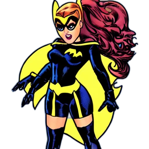 comic book art, concept art, cartoon, ariana transparent PNG cut-out