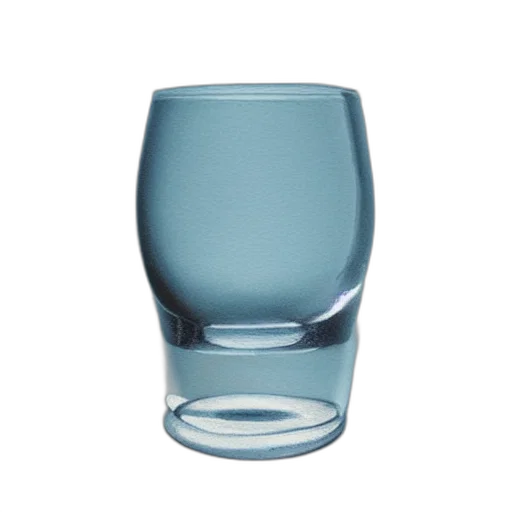 bottle, furniture, jewelry, 3d render, blue, glass, water, light transparent PNG cut-out