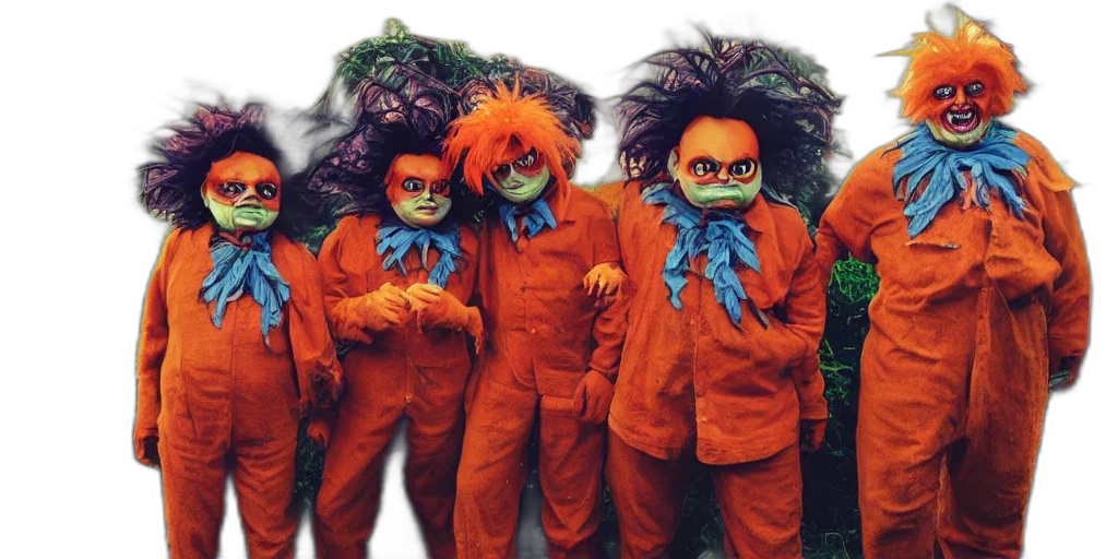 mask, photo, oompa, loompas transparent PNG cut-out