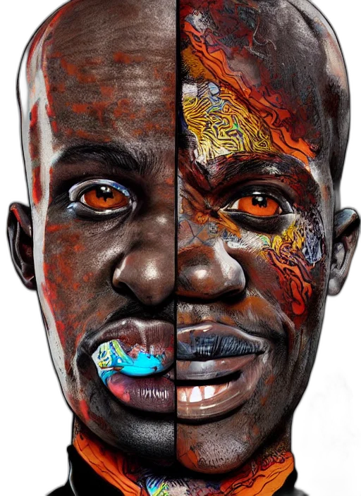 face, mask, photorealistic, concept art, comic book art, fantasy art, dark, portrait transparent PNG cut-out