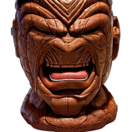mask, face, creature, staff transparent PNG cut-out