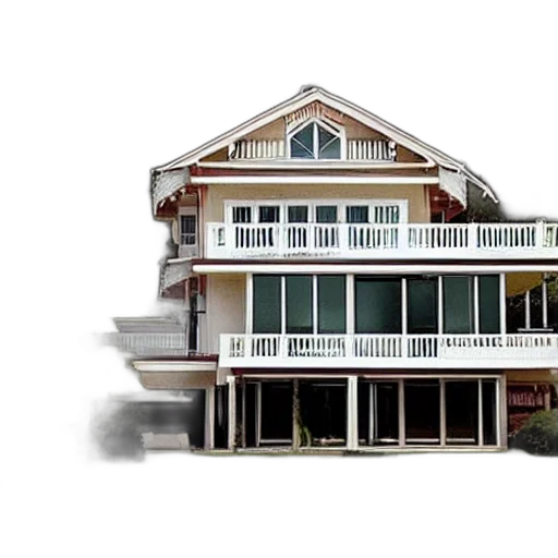 building, furniture, 3d render, photorealistic transparent PNG cut-out