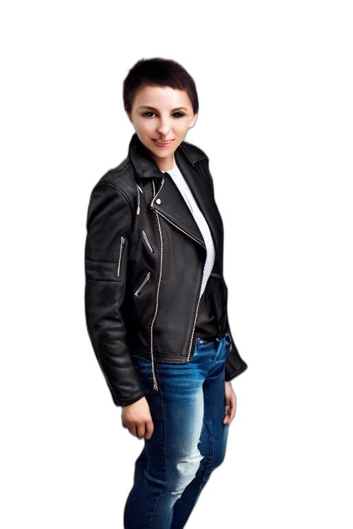 jacket, cartoon, photorealistic, 3d render transparent PNG cut-out