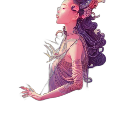 dress, crown, jewelry, fantasy art, concept art, pixel art, watercolor, pastel transparent PNG cut-out