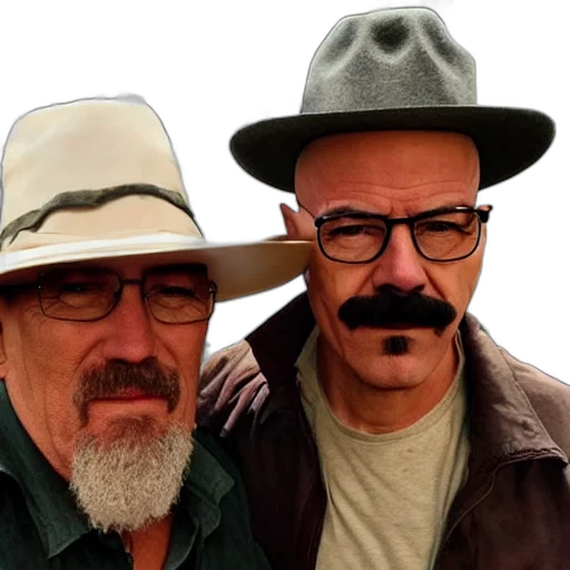 hat, walter, jessie, breaking transparent PNG cut-out