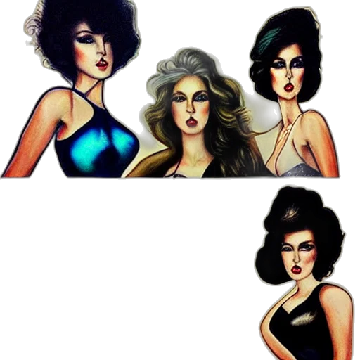 comic book art, cartoon, concept art, fantasy art transparent PNG cut-out