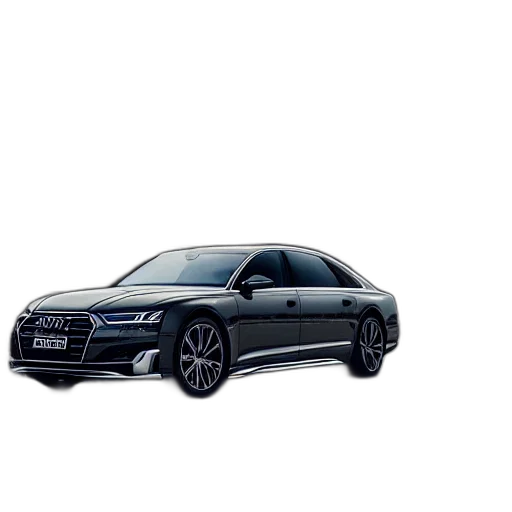 car, photorealistic, 3d render, concept art, black, audi, racing, transfagarasan transparent PNG cut-out