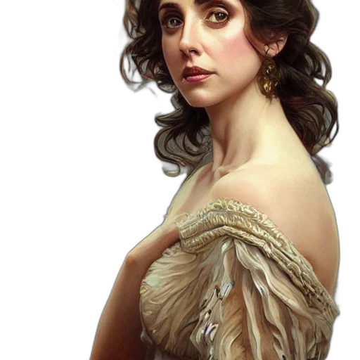 dress, face, jewelry, crown transparent PNG cut-out