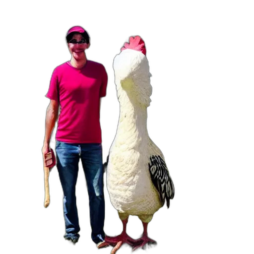 animal, creature, staff, hat transparent PNG cut-out