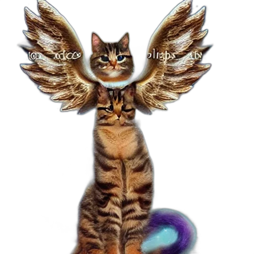 staff, animal, fantasy art, pixel art, concept art, photorealistic, cute, cats transparent PNG cut-out