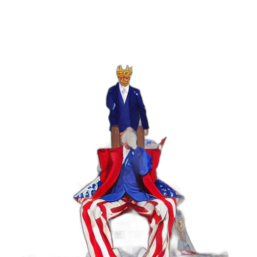 crown, furniture, jacket, staff transparent PNG cut-out