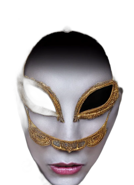 mask, jewelry, crown, face, 3d render, photorealistic, hyperrealism, detailed transparent PNG cut-out