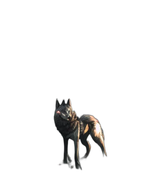 animal, creature, staff, weapon transparent PNG cut-out