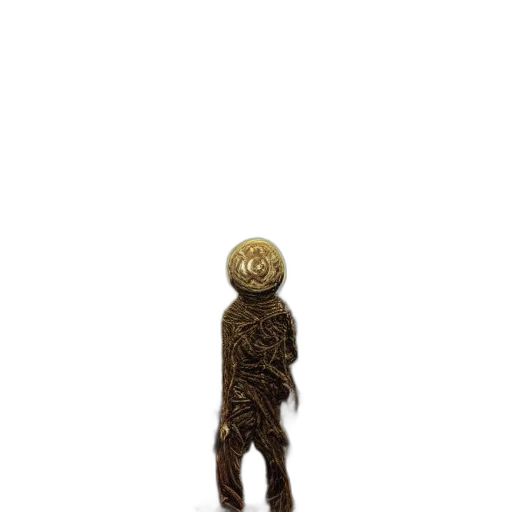 creature, mask, staff, animal, 3d render, concept art, pixel art, photorealistic transparent PNG cut-out