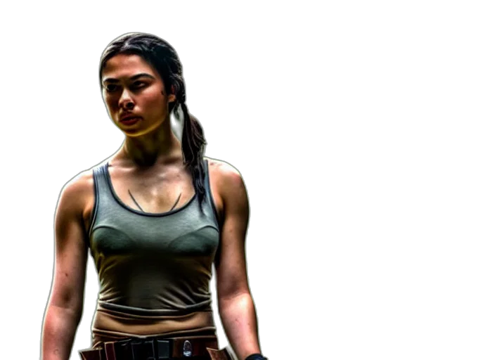 cyberpunk, photorealistic, concept art, film transparent PNG cut-out