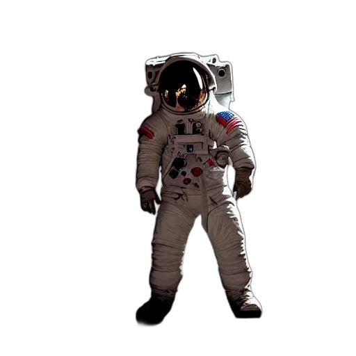 jacket, mask, staff, robot transparent PNG cut-out