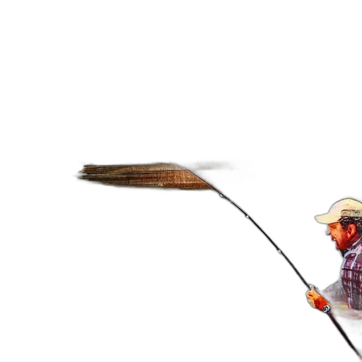 staff, hat, hair, weapon, photorealistic, concept art, 3d render, oil painting transparent PNG cut-out