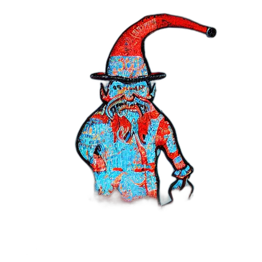 staff, hat, mask, creature transparent PNG cut-out