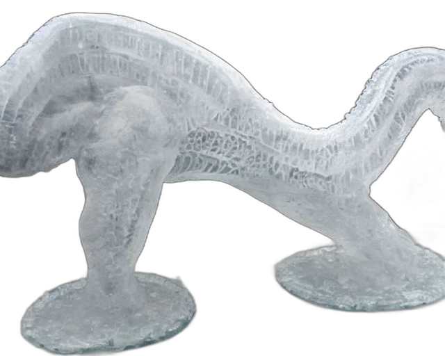 creature, furniture, animal, dragon, 3d render, concept art, photorealistic, underwater transparent PNG cut-out