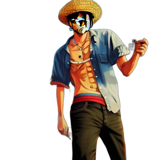 staff, hat, mask, jacket transparent PNG cut-out