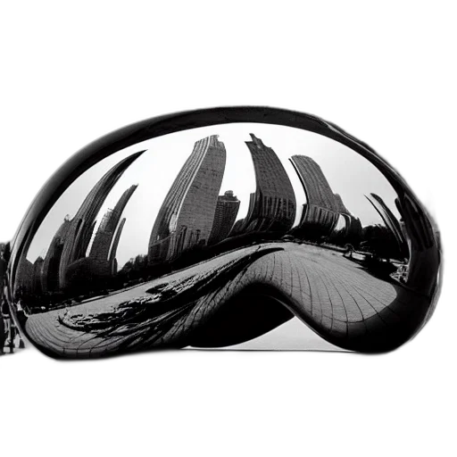 hat, hair, mask, crown, photorealistic, 3d render, monochrome, award transparent PNG cut-out