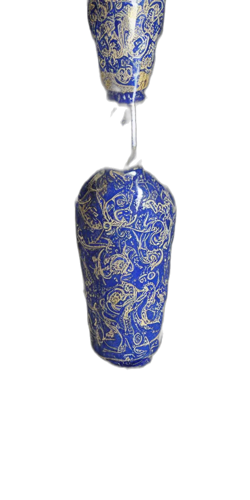 bottle, dress, ornate, baroque, vase, breaking, marble, tile transparent PNG cut-out