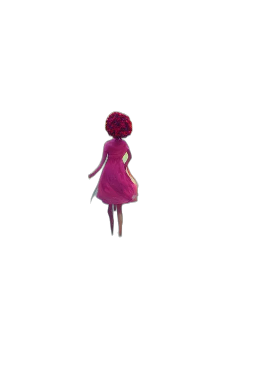 dress, staff, robot, creature, 3d render, concept art, pixel art, cartoon transparent PNG cut-out