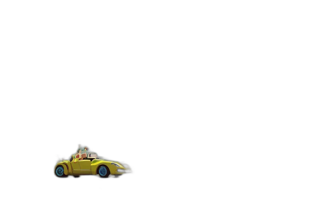 car, crown, hat, robot transparent PNG cut-out
