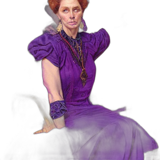 dress, staff, crown, jewelry, photorealistic, fantasy art, concept art, oil painting transparent PNG cut-out