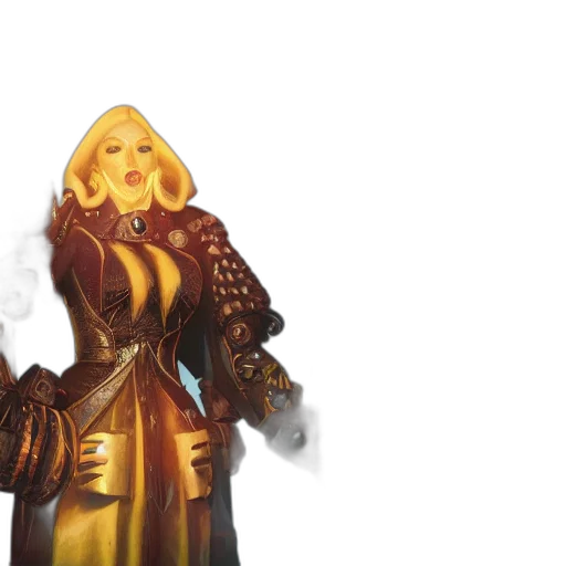 staff, concept art, 3d render, fantasy art, photorealistic, fire, golden, earth tones transparent PNG cut-out