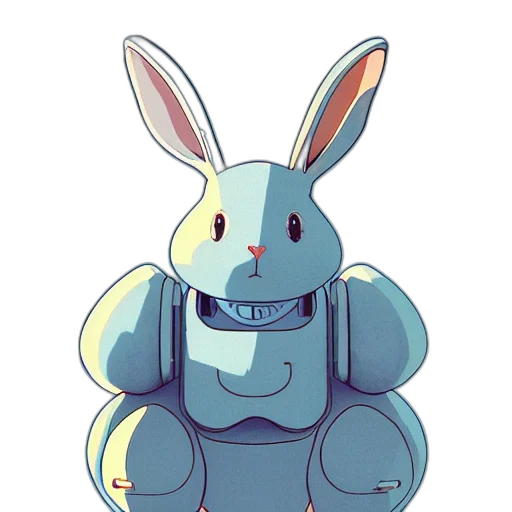 robot, creature, animal, concept art, watercolor, pixel art, cartoon, pastel transparent PNG cut-out