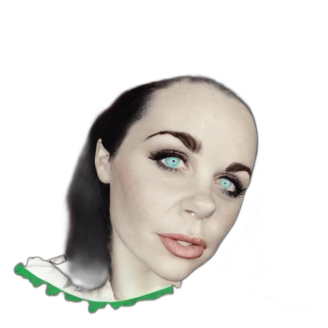 face, creature, staff, hair, photorealistic, cartoon, 3d render, concept art transparent PNG cut-out
